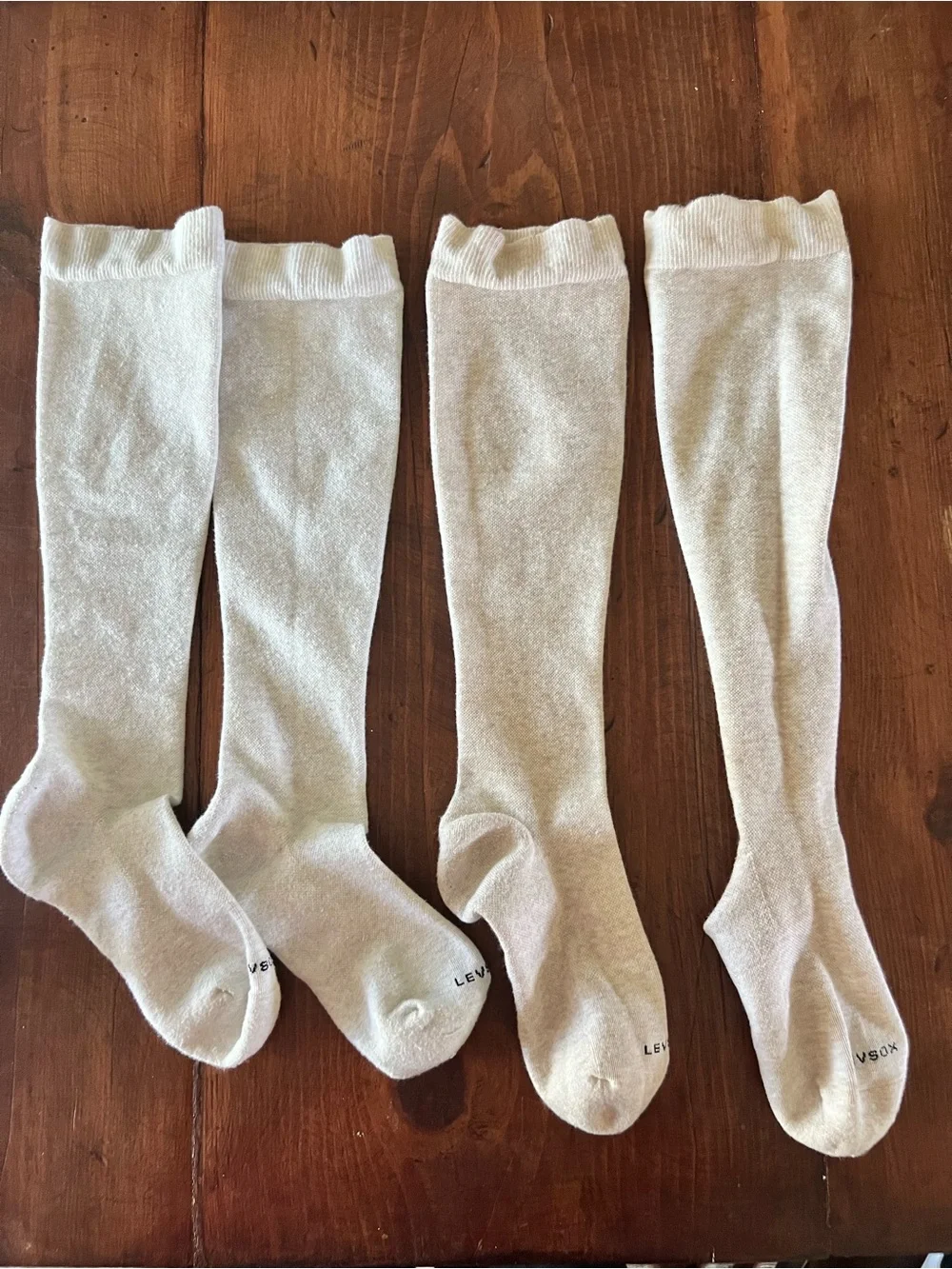 Levsox set of 2 Cotton Compression socks size s/m